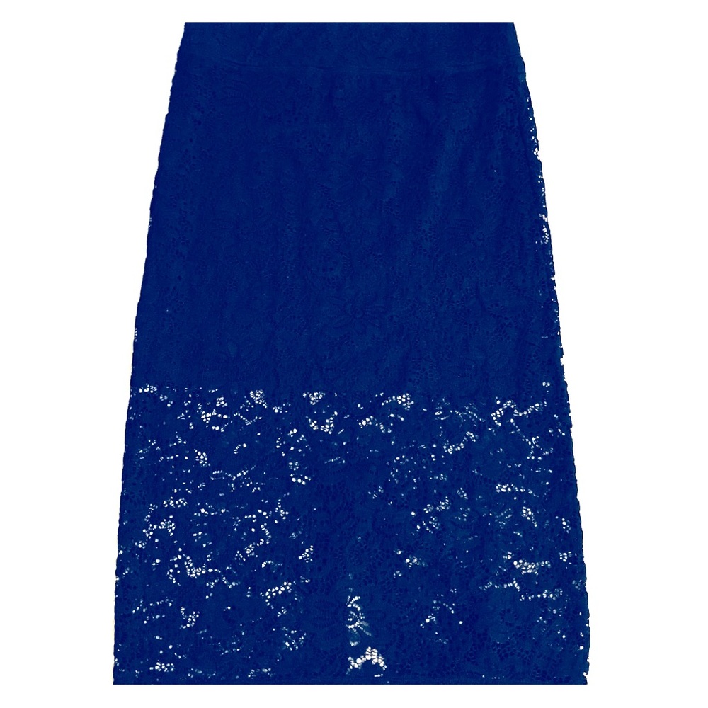 Black lace skirt